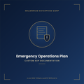 Emergency Operations Plan (EOP) Development