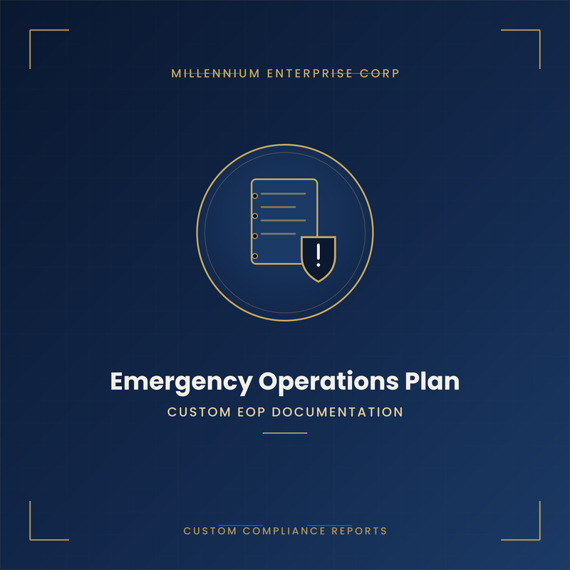 Emergency Operations Plan (EOP) Development