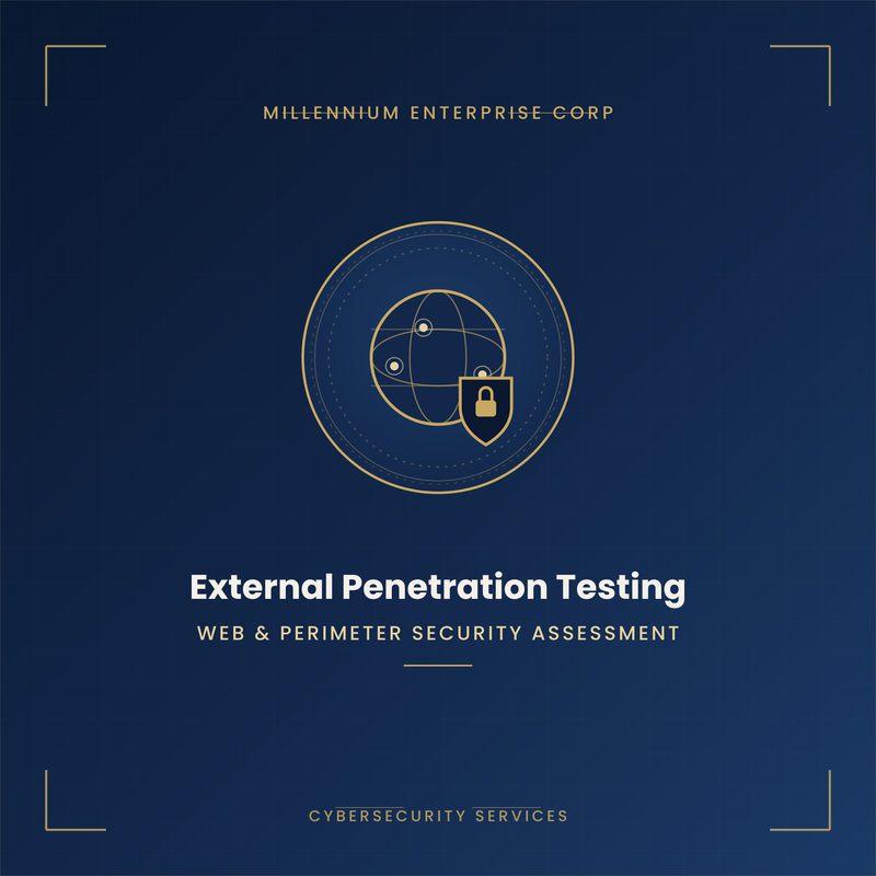 External Network Penetration Testing — Web Applications & Internet-Facing Assets