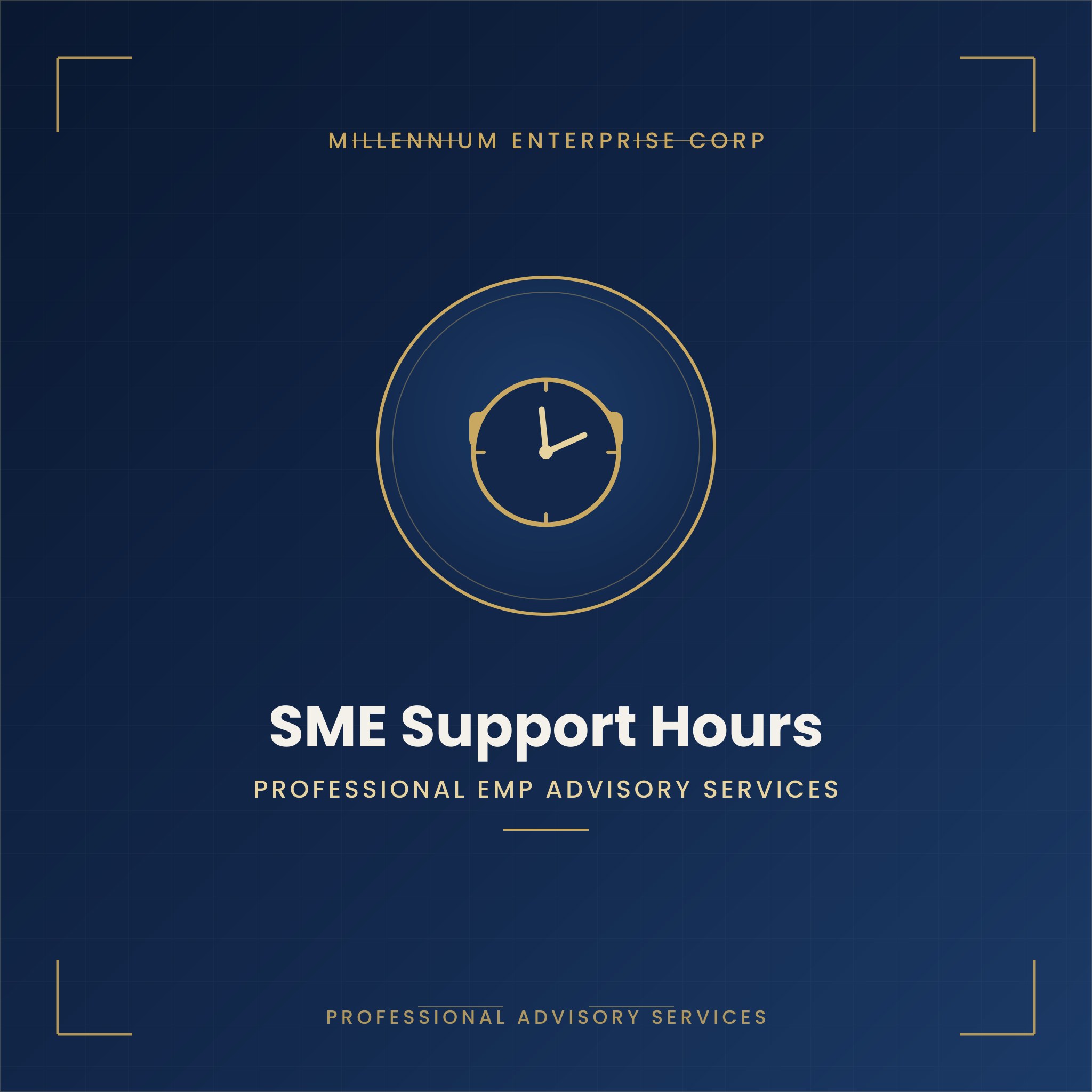 Emergency Management Support | Virtual 1 on 1 SME Advisor (10hrs)